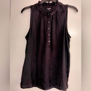 Simply Vera Vera Wang Sleeveless dress Tank top in Black, Size Small